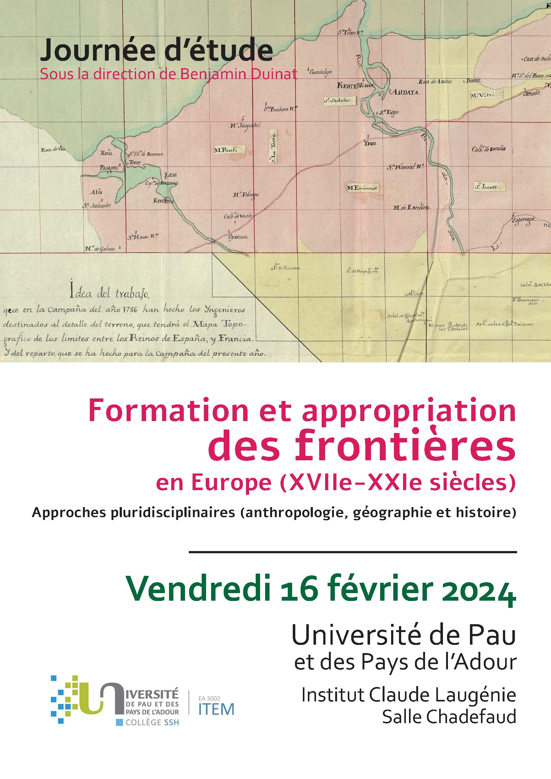 Journ E D Tude Formation Et Appropriation Des Fronti Res En Europe